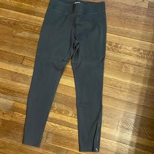 Loft dress leggings with cute zipper detail